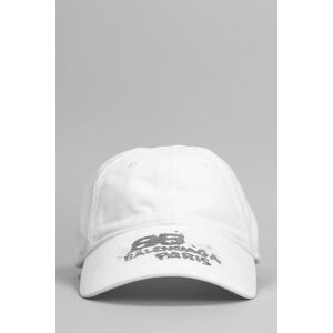 Balenciaga Hats In White Cotton - white - male - Size: Medium