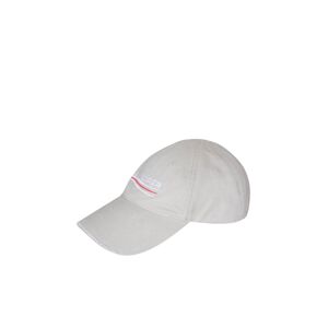 Balenciaga Political Campain Ivory Hat - White - male - Size: Medium