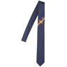 Thom Browne cartoon-print Tie - Blue - male - Size: 0one size