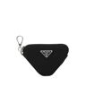 Prada Black Nylon Trick Key Chain - F0002 - male - Size: 0one size