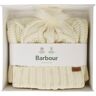 Barbour Ridley Beanie Scarf Gift Set - Cream - female - Size: 0one size