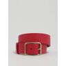 Patrizia Pepe Leather Belt - CORALLO - female - Size: Extra Small