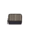 Marc Jacobs The Monogram Zip Around Beige Black Wallet - 0Beige Multi - female - Size: 0one size