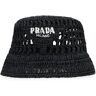 Prada Bucket Hat - black - male - Size: Large