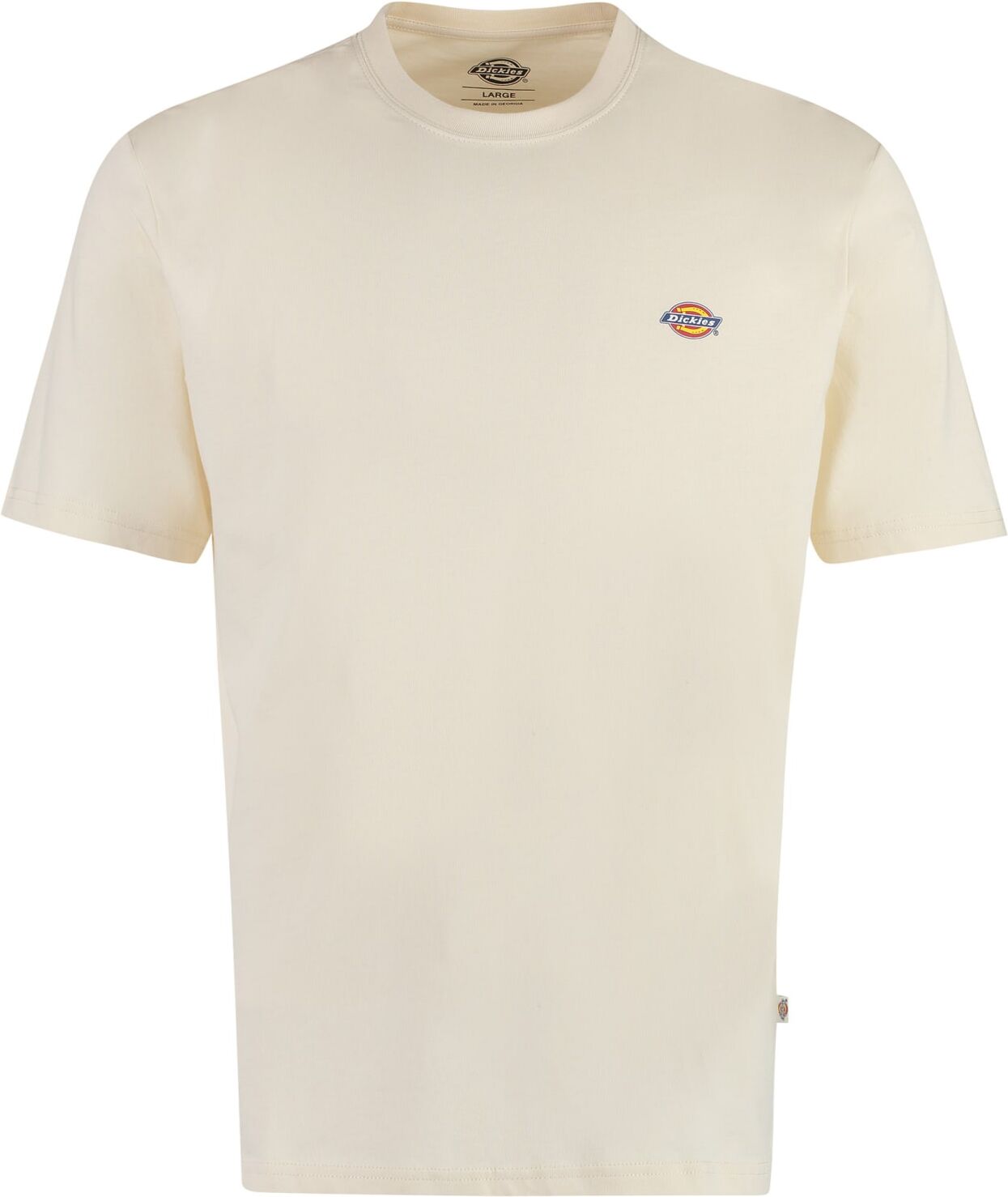 Dickies Mapleton Logo Cotton T-shirt - panna - male - Size: Small