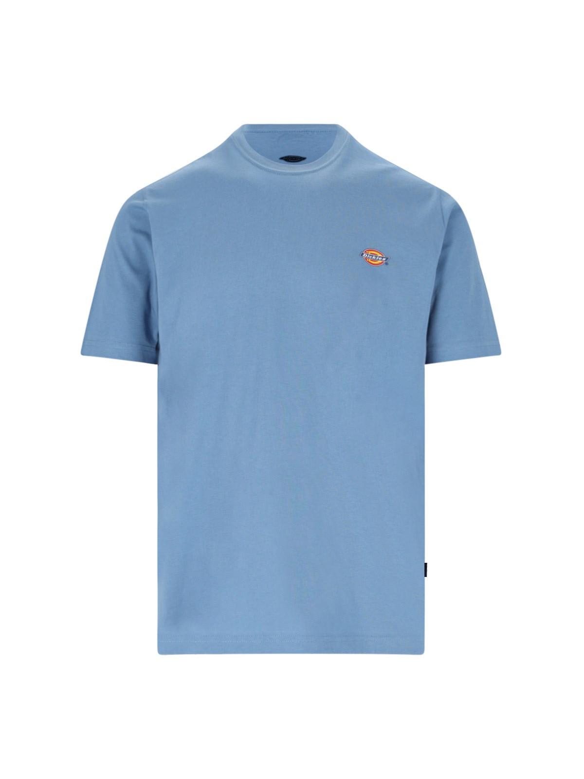 Dickies Logo T-shirt - Blu - male - Size: Small