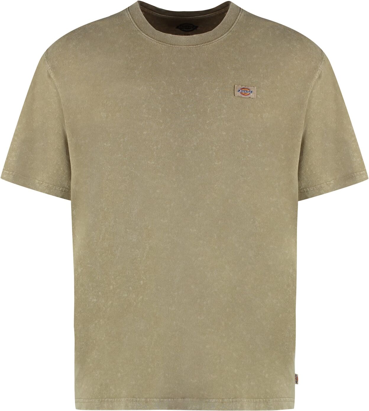 Dickies Newington Cotton Crew-neck T-shirt - Beige - male - Size: Medium