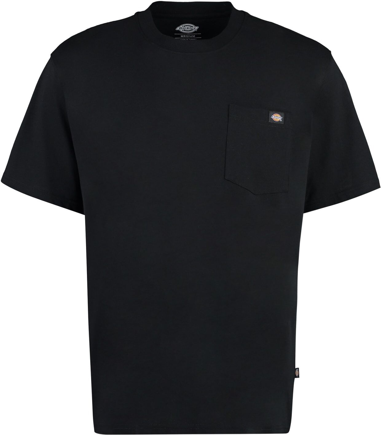 Dickies Cotton Crew-neck T-shirt - Nero - male - Size: Medium