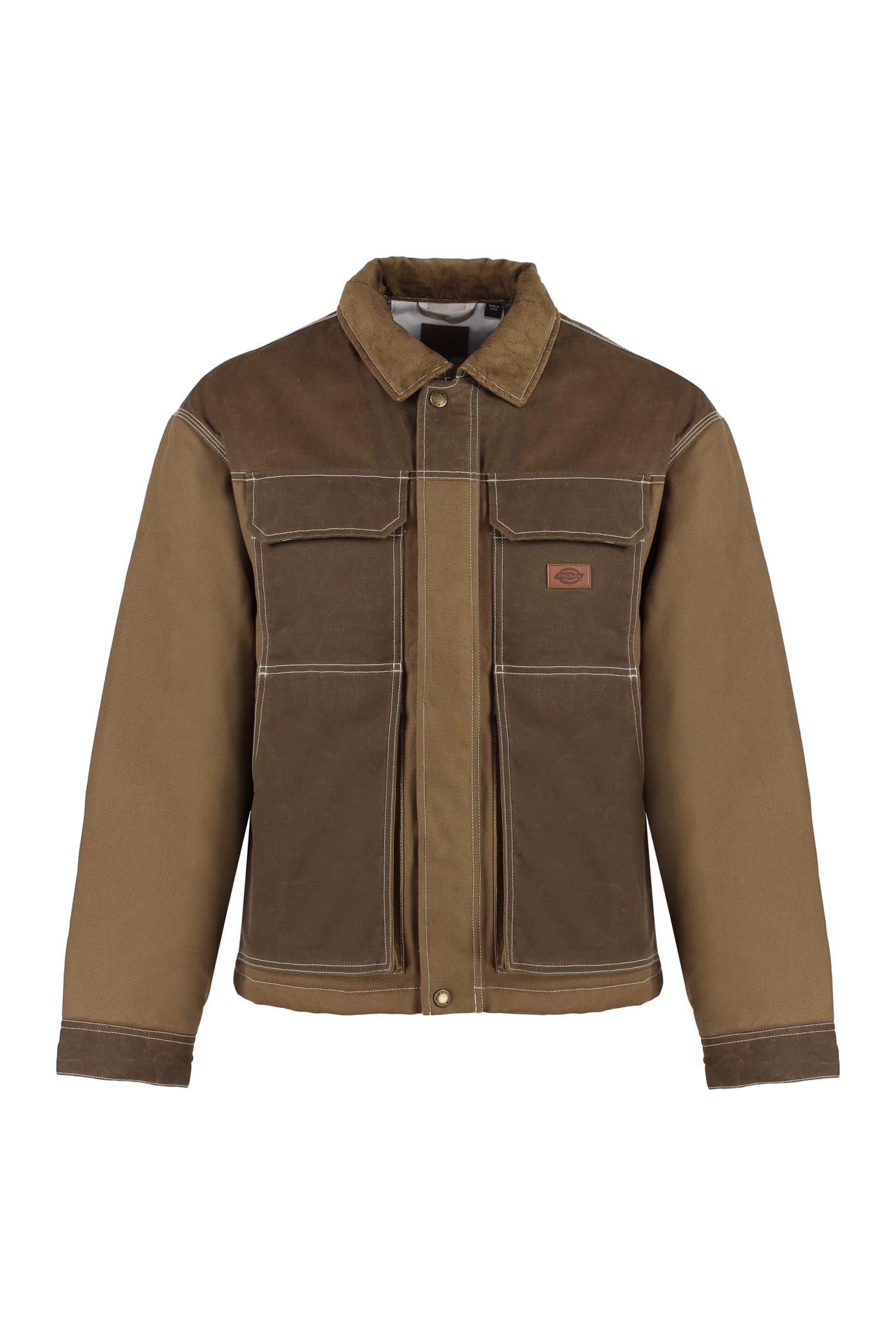 Dickies Lucas Waxed Cotton Jacket - brown - male - Size: Extra Large