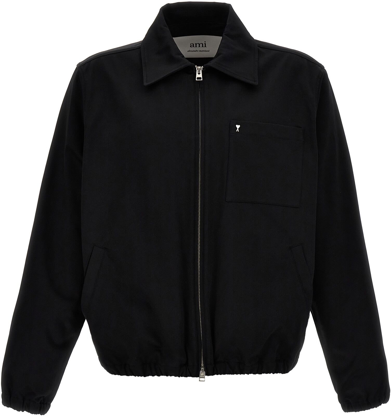 Ami Alexandre Mattiussi ami De Coeur Jacket - Black - male - Size: Small