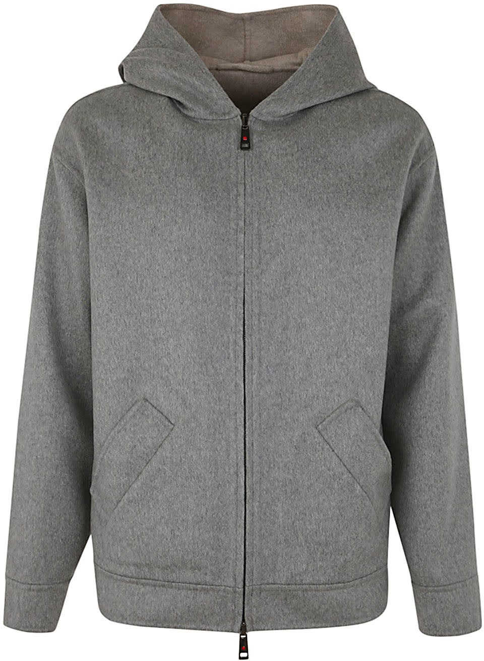 Kired Mao Reversible Hoodies - 0Light Grey Beige - male - Size: 48