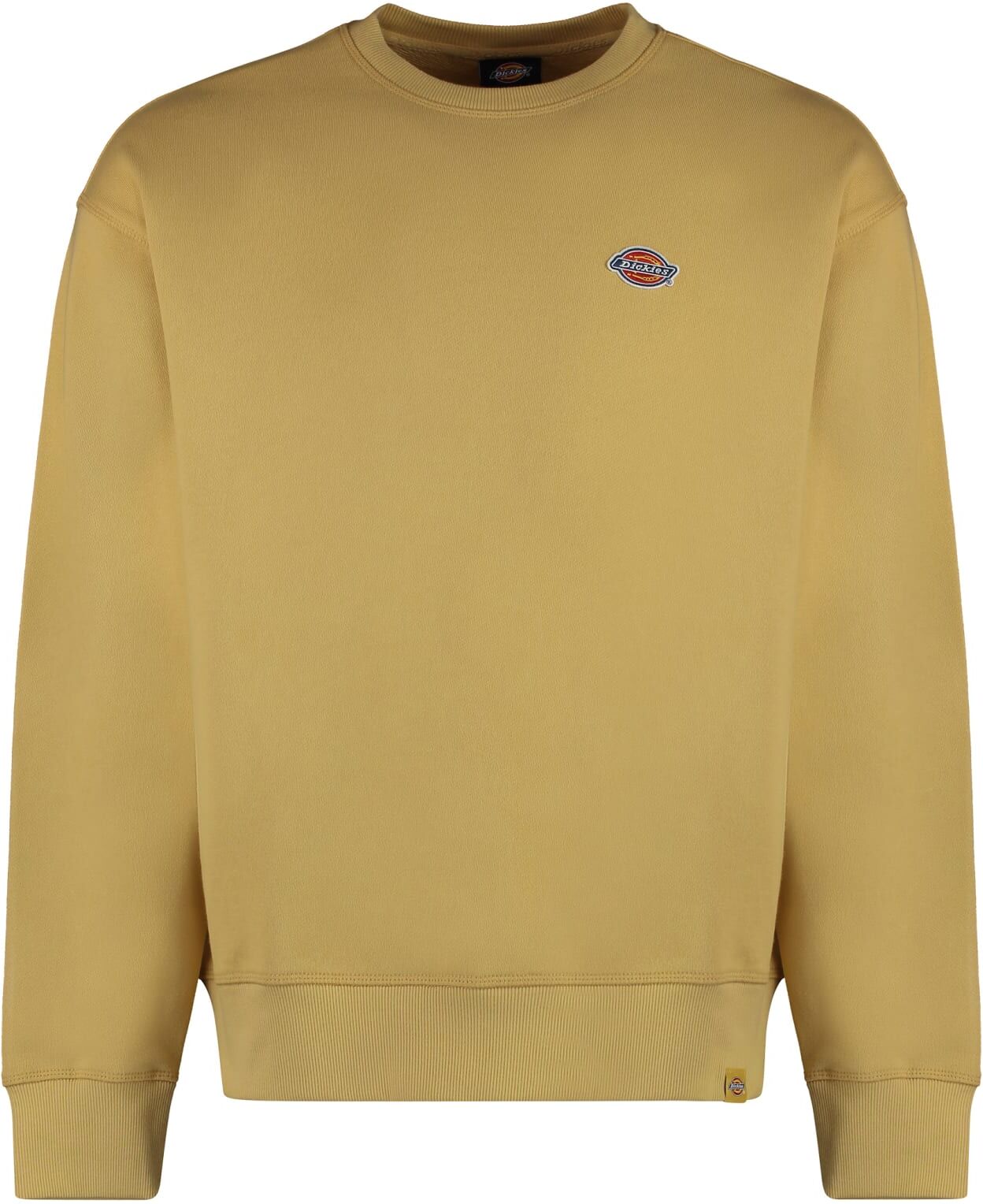 Dickies Millersburg Cotton Crew-neck Sweatshirt - Mustard - male - Size: Medium