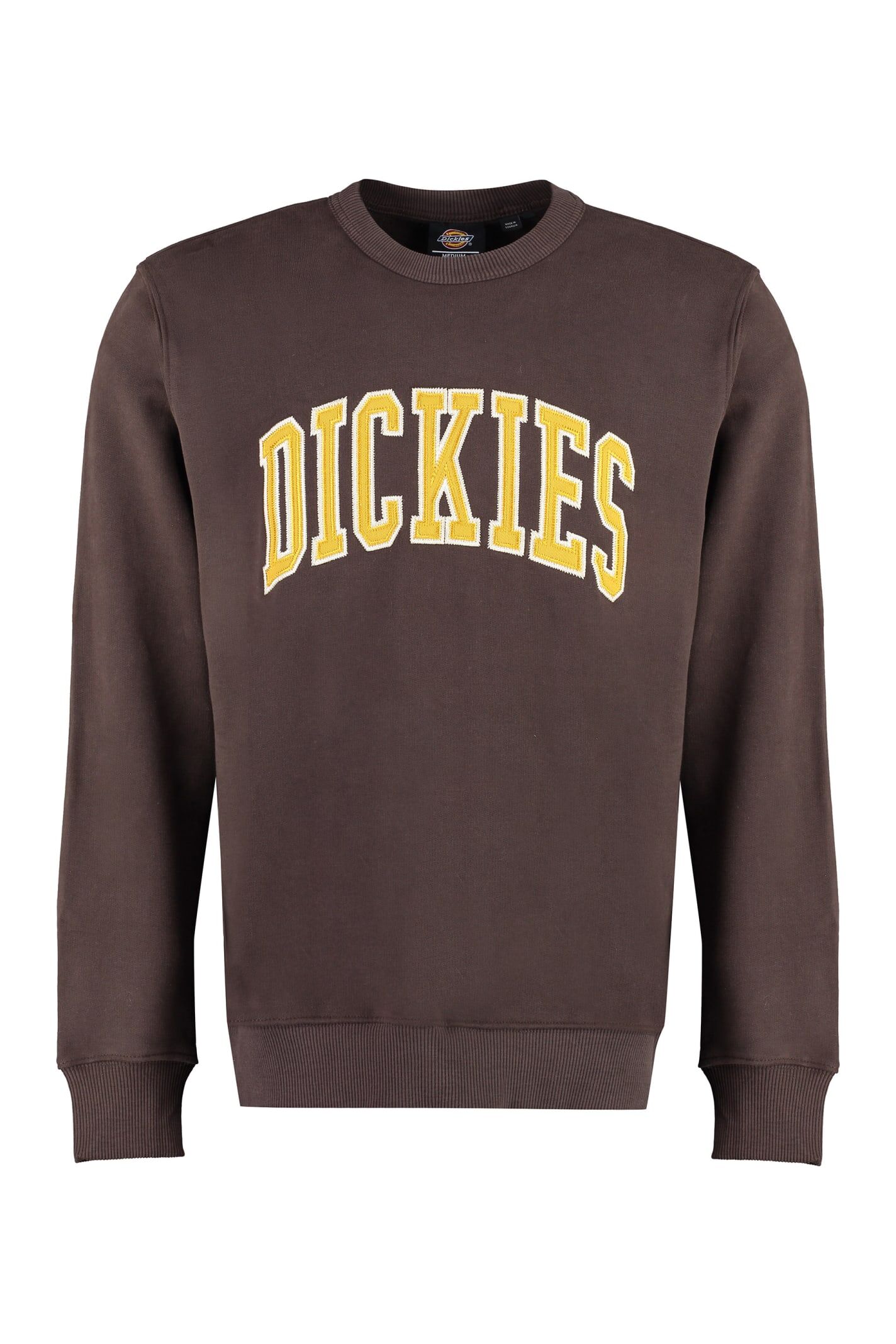 Dickies Logo Detail Cotton Sweatshirt - brown - male - Size: Small