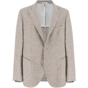 Luigi Borrelli Jacket - BEIGE - male - Size: 58