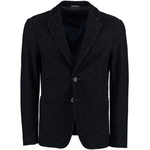 Giorgio Armani Single-breasted Two-button Blazer - Blu - male - Size: 52