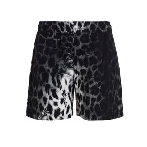 Aries leopard Board Shorts - Beige - male - Size: Small
