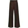 Martine Rose Houndstooth Trousers - Brown - male - Size: 48