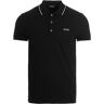 Zegna Embroidered Logo Polo Shirt - Black - male - Size: 56