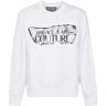 Versace Jeans Couture Magazine Logo Sweatshirt - White - male - Size: Small