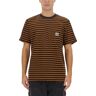 Carhartt Striped T-shirt - MULTICOLOUR - male - Size: Large