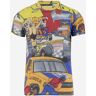 ERL Cotton T-shirt With Cartoon Print - Allover - male - Size: 2X-Large