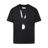 MM6 Maison Margiela Backstage Pass Logo T-shirt - Black - male - Size: Extra Large