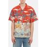 President's Rangi Over Ps Caraibian Print Washed - Brown - male - Size: Small