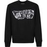 Versace Jeans Couture Magazine Logo Sweatshirt - Black - male - Size: Small