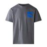 The North Face Logo Printed Crewneck T-shirt - 0Smoked pearl - male - Size: 2X-Large