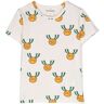 Mini Rodini Medals T-shirt - Grey - male - Size: 4