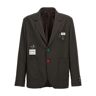 Undercover Jun Takahashi chaos And Balance Single-breasted Blazer - Gray - male - Size: Large