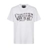 Versace Jeans Couture Magazine Logo T-shirt - White - male - Size: Large
