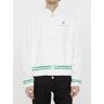 Casablanca Laser Detail Track Jacket - WHITE - male - Size: Large