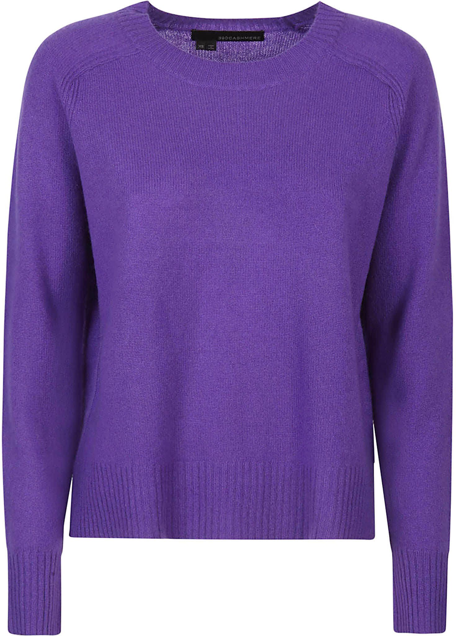 360Cashmere Taylor Round Neck Sweater - Amethyst - female - Size: Small