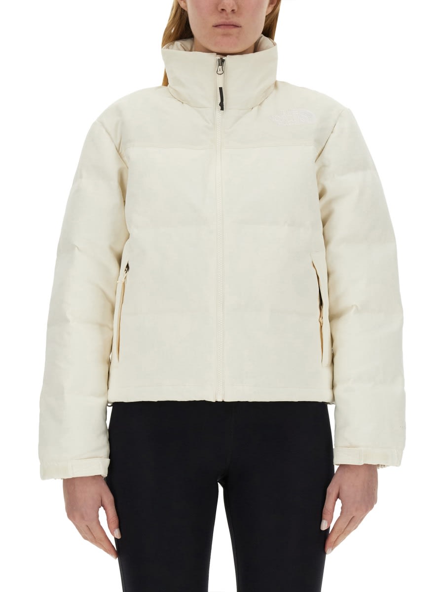 The North Face Jacket With Logo - WHITE - female - Size: Extra Small
