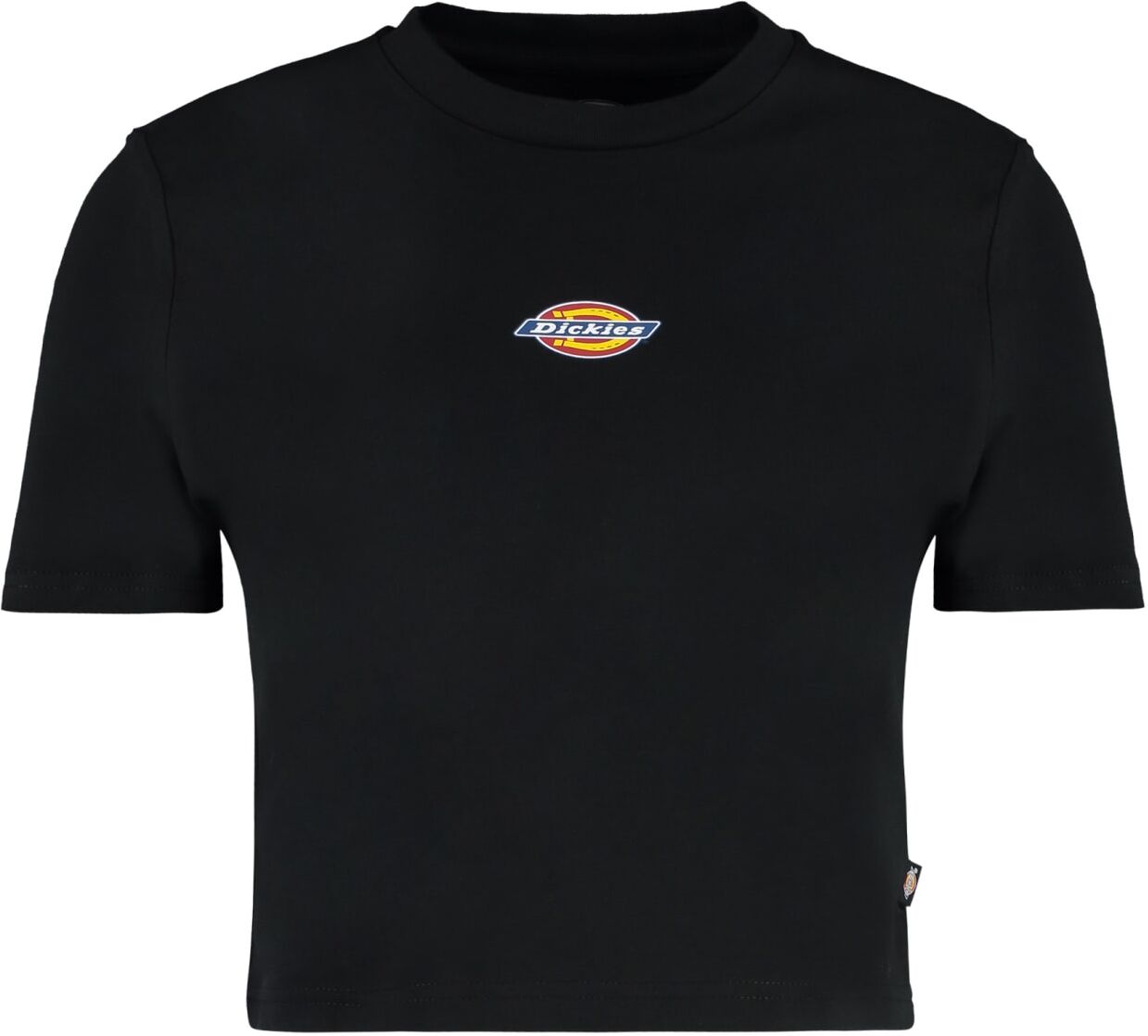 Dickies Maple Valley Logo Detail Cropped T-shirt - black - female - Size: Medium