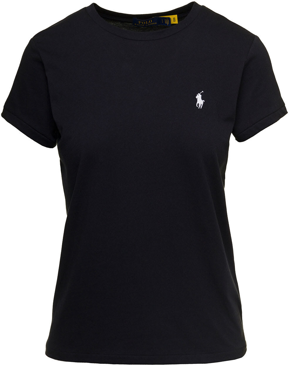 Short Sleeves T-shirt Polo Ralph Lauren - BLACK - female - Size: Large