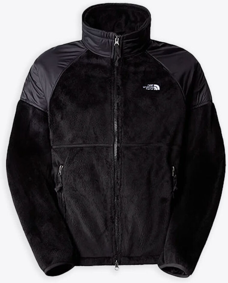 The North Face Womens Versa Velour Jacket Black velour jacket with logo embroidery - Womens versa velour jacket - Nero - female - Size: Small