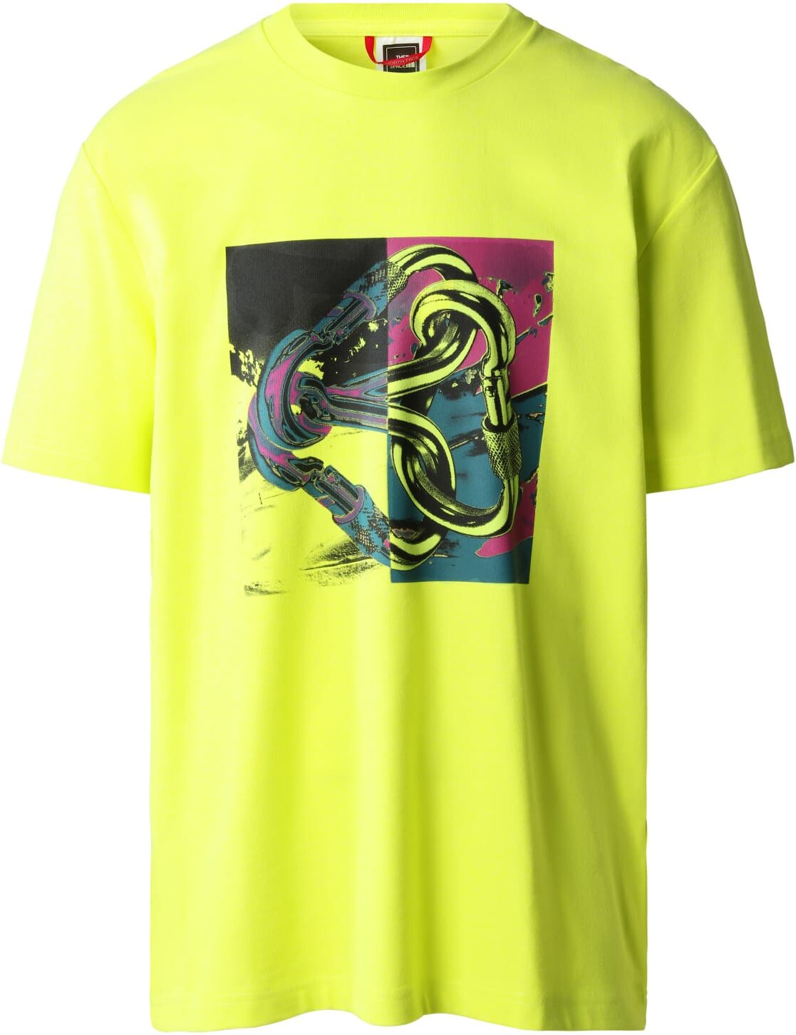 The North Face M Graphic T Shirt - 0Led Yellow - unisex - Size: Small