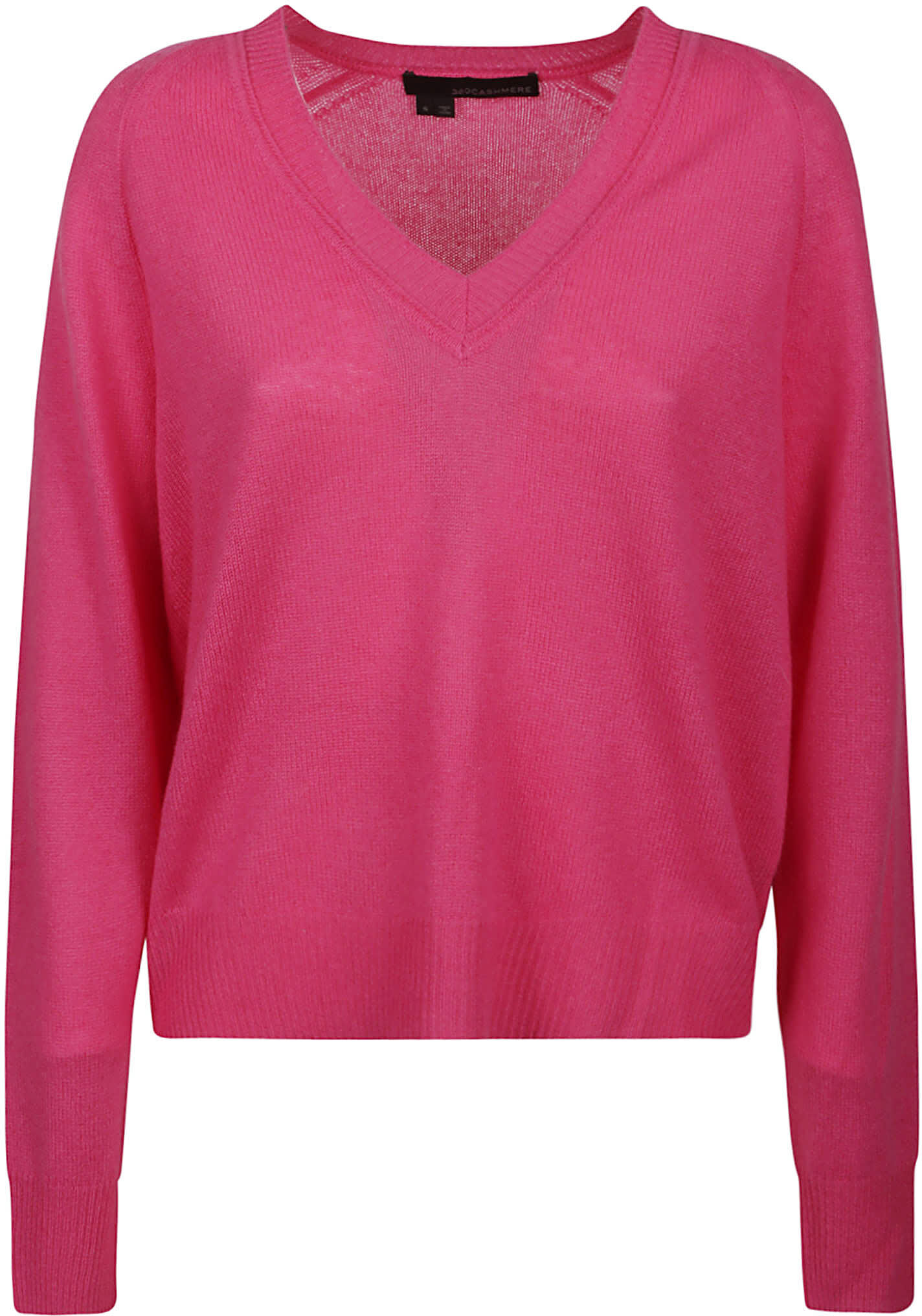 360Cashmere Zaya V-neck Sweater - Peony - female - Size: Small