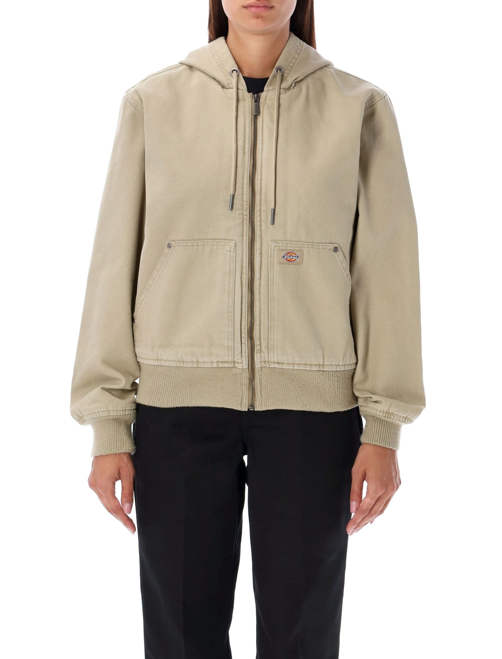 Dickies Sherpa Lined Jacket - 0DESERT SAND - female - Size: Large