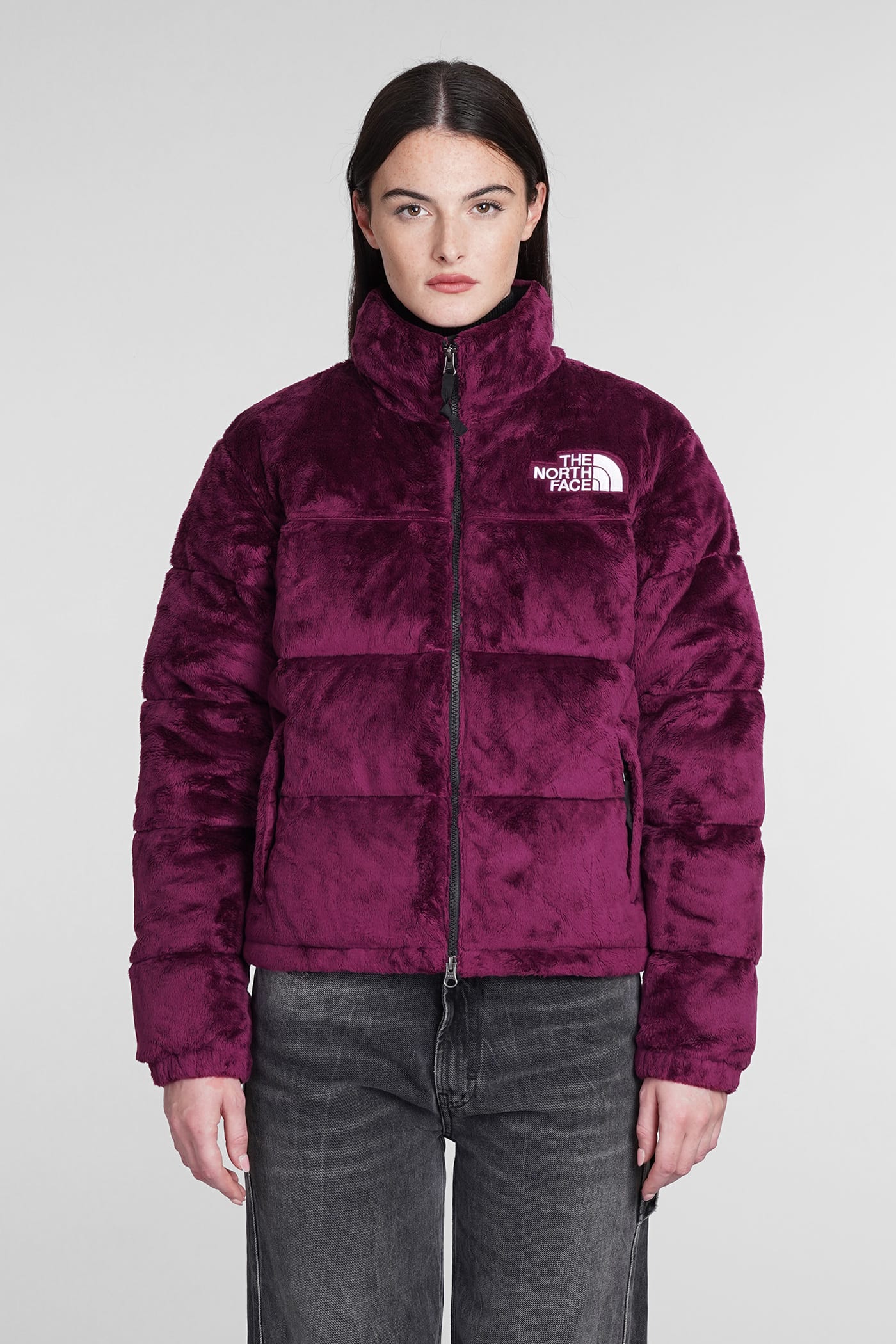 The North Face Puffer In Bordeaux Chenille - bordeaux - female - Size: Medium