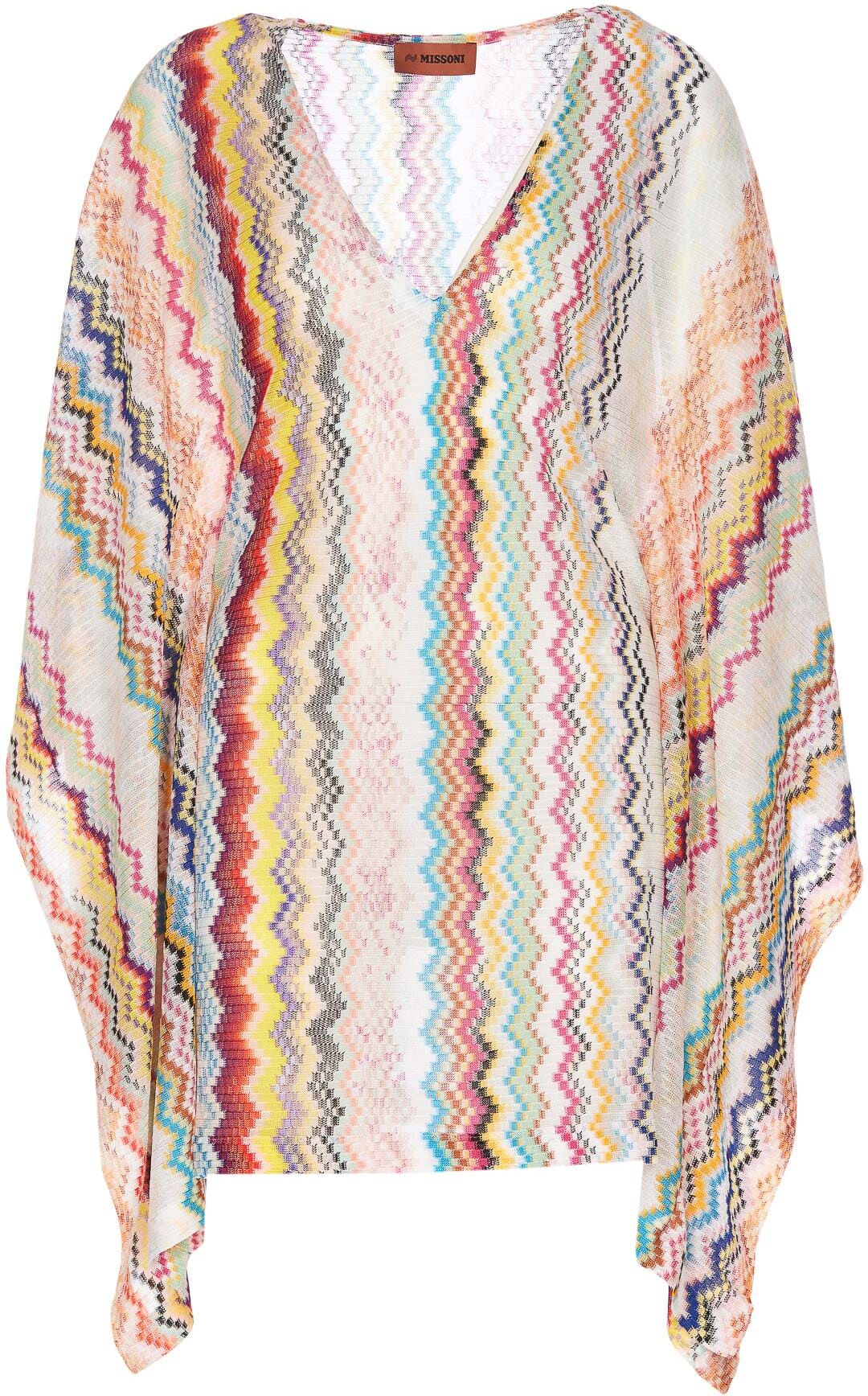 Missoni Short Beach Dress - MultiColour - female - Size: Large