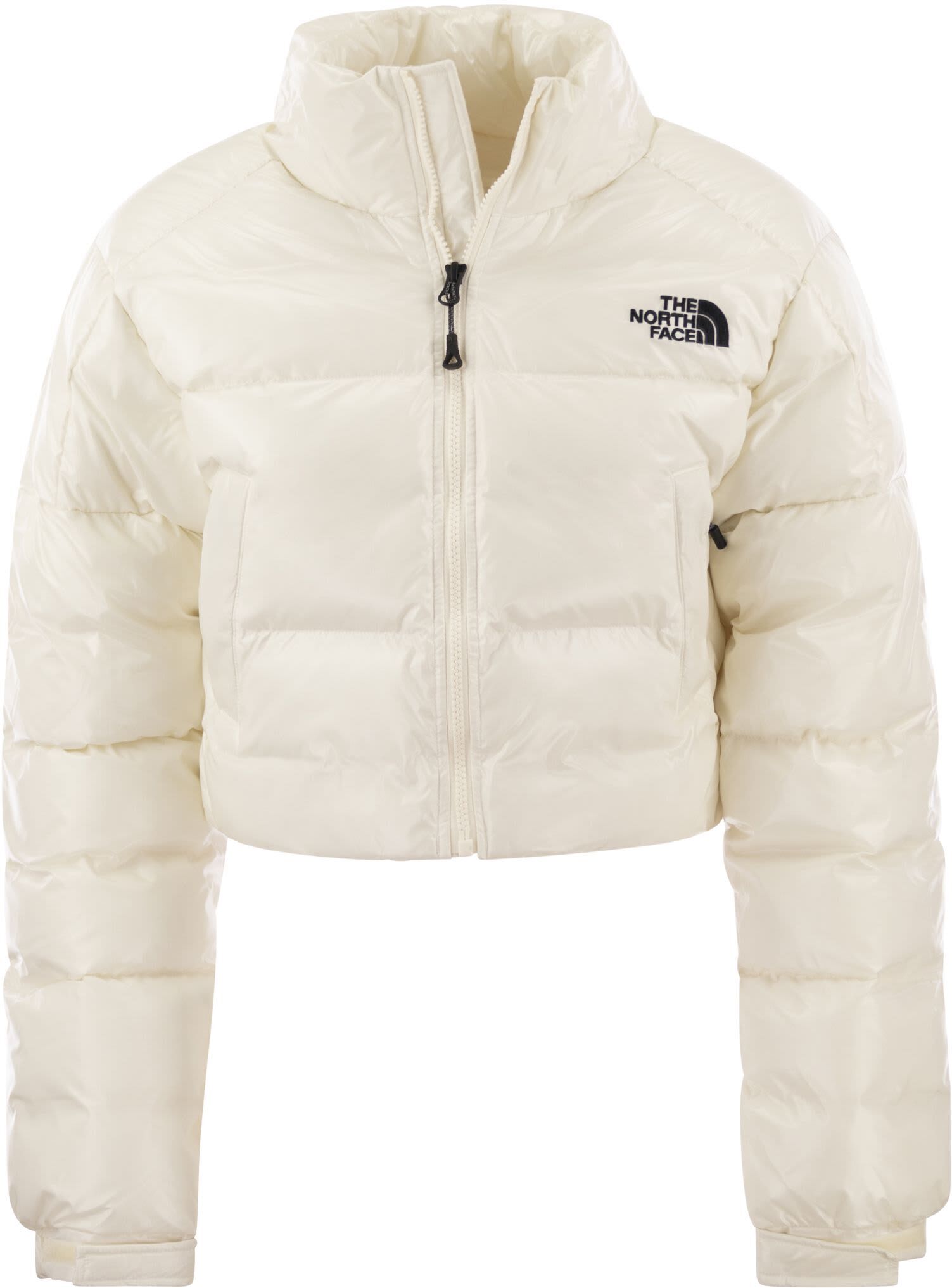 The North Face Rusta 2.0 - Cropped Bomber Jacket - White - female - Size: Small