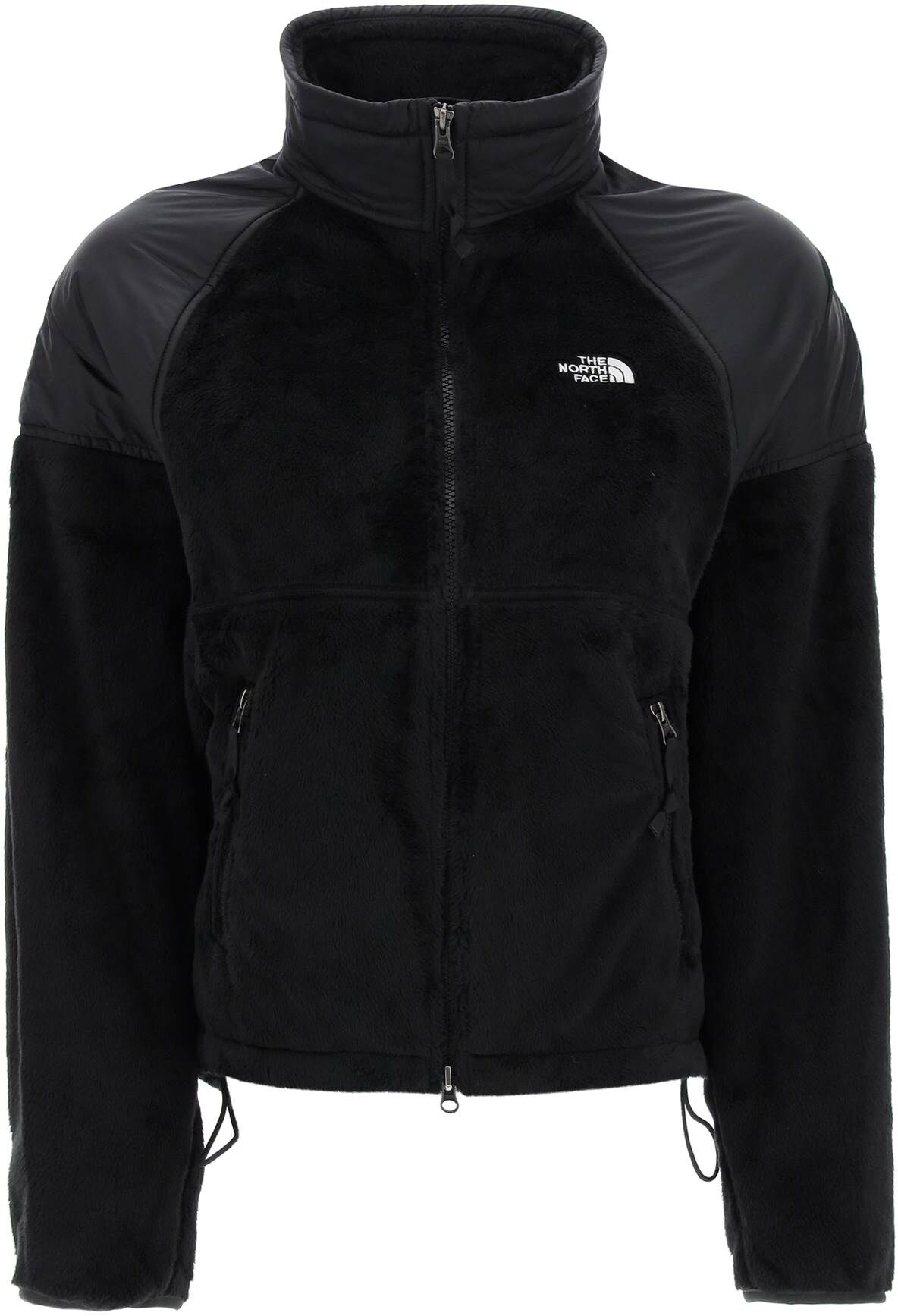 The North Face Versa Velour Jacket In Recycled Fleece And Risptop - 0TNF BLACK (Black) - female - Size: Extra Small