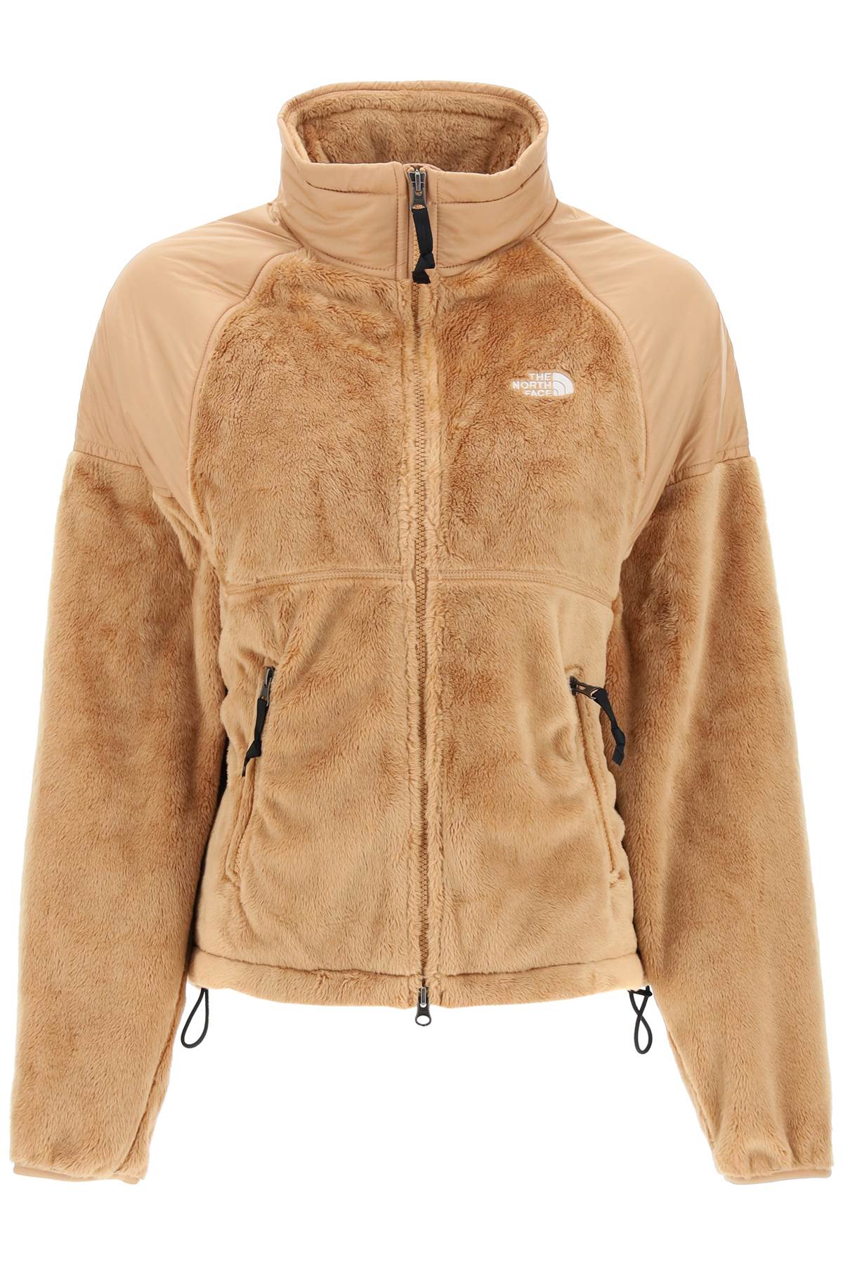 The North Face Versa Velour Jacket In Recycled Fleece And Ripstop - 0ALMOND BUTTER (Beige) - female - Size: Large