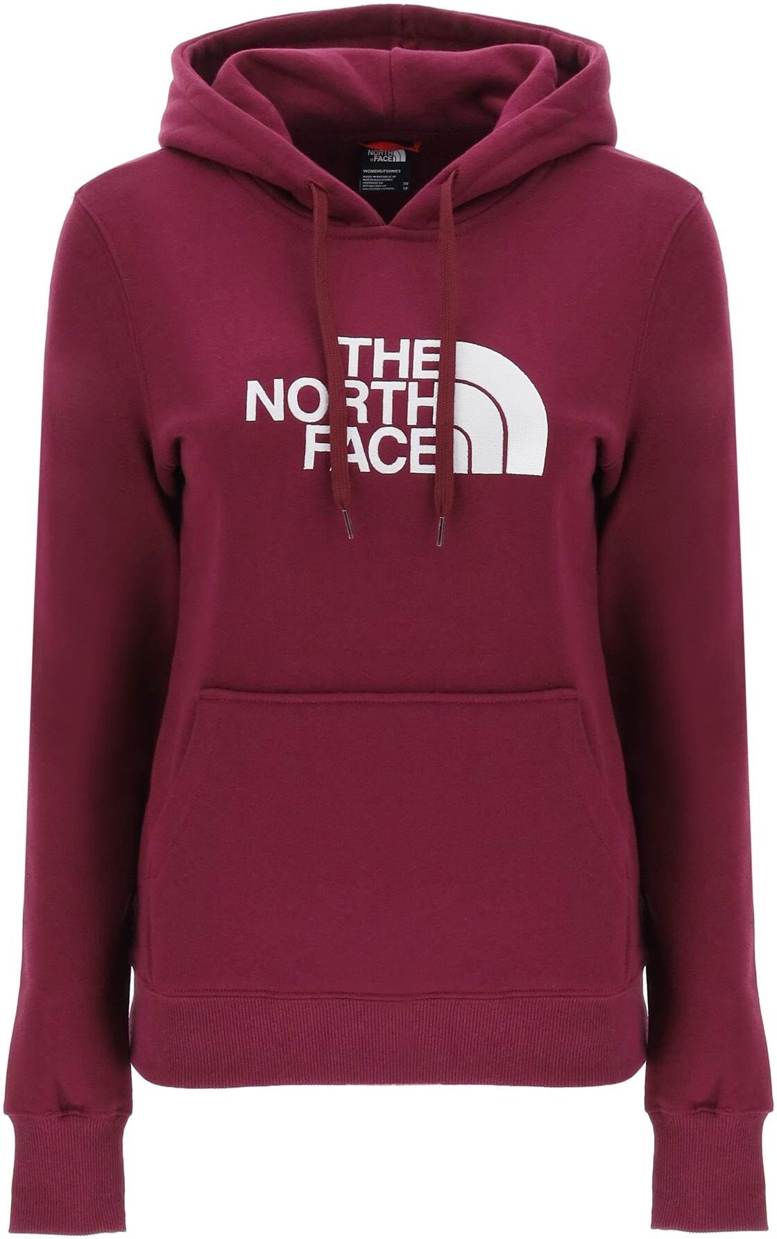 The North Face drew Peak Hoodie With Logo Embroidery - 0BOYSENBERRY (Red) - female - Size: Extra Small