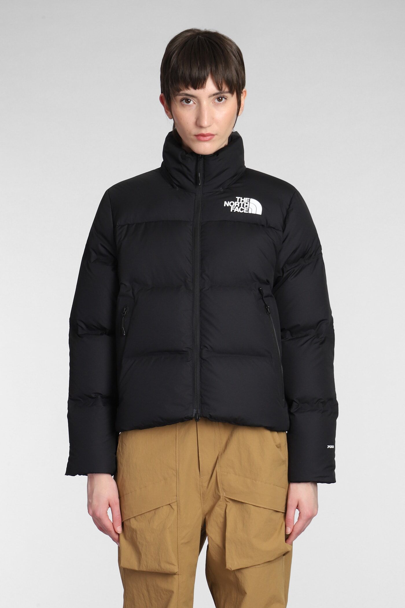 The North Face Puffer In Black Polyamide - black - female - Size: Large