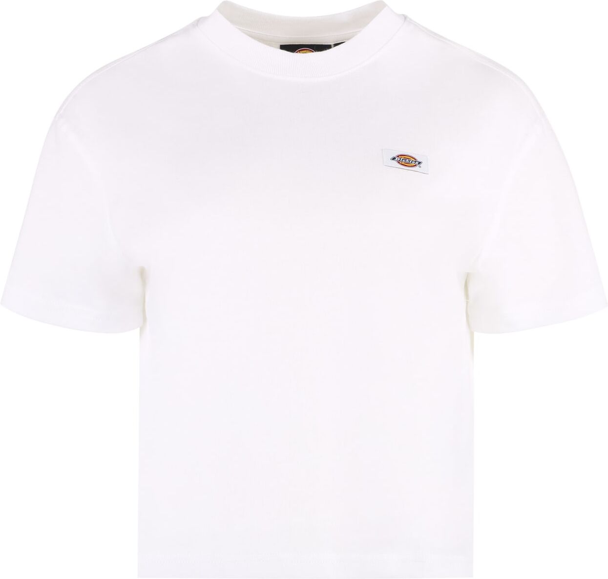 Dickies Oakport Cotton Crew-neck T-shirt - White - female - Size: Large