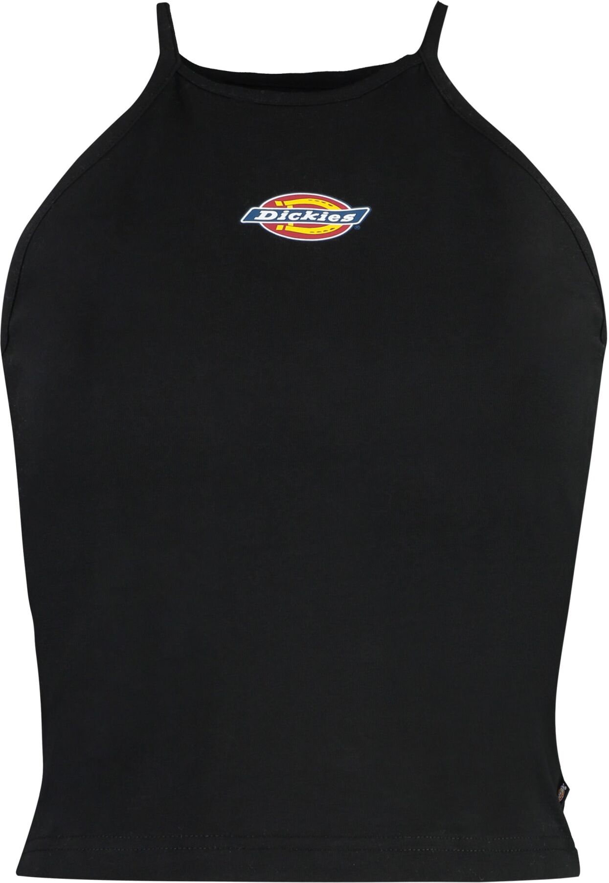 Dickies Chain Lake Cotton Crop Top - black - female - Size: Large